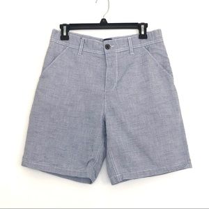 J. Khaki Boys Shorts Blue and White Stripe Size 20